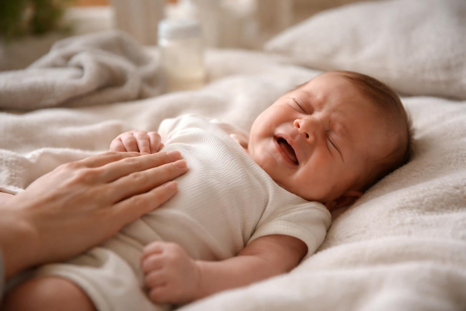 découvrez les causes des coliques chez le nouveau-né et apprenez à mieux comprendre et apaiser les pleurs digestifs de votre bébé.