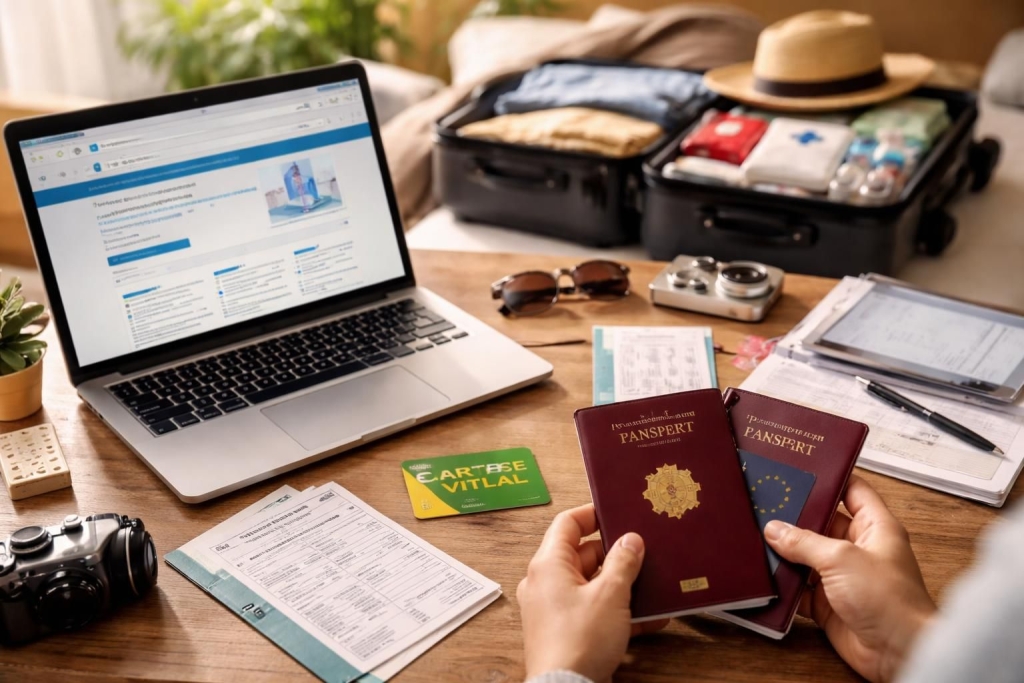 découvrez les démarches essentielles à effectuer avant de partir à l'étranger pour assurer la couverture de votre carte vitale et éviter les soucis administratifs pendant votre voyage.