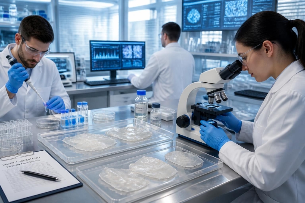 découvrez comment évaluer les effets secondaires potentiels de la membrane de coquille d'oeuf avant de l'utiliser, pour une utilisation sûre et informée.