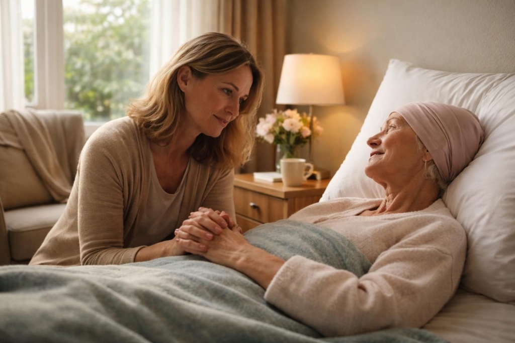 découvrez comment accompagner un proche atteint d'un glioblastome en phase terminale avec compassion et soutien, en comprenant les besoins et les soins adaptés durant cette étape délicate.